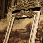 gold vintage painting frame